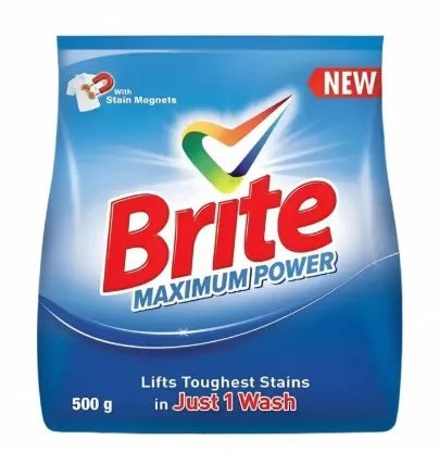 Brite Maximum Power 500g - Detergent Washing Powder